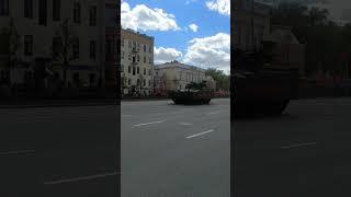День Победы 9 мая 2025 г. Москва. Военная техника на Садовом кольце после  парада. Фрагмент 54