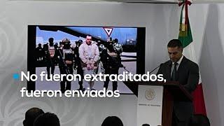 El Gobierno de México trató de justificar la entrega de 29 narcotraficantes a Estados Unidos