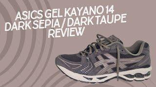 BEST ASICS??? Asics Gel Kayano 14 Dark Sepia/Dark Taupe Unboxing and On Foot Review | Detailed Look