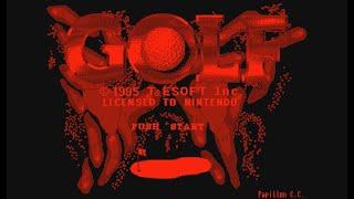 Virtual Boy Longplay [18] Golf (US)