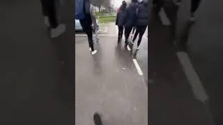 Irish man attacked by African thugs on the streets of Dublin.