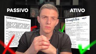 Como de fato estudar ATIVO (Com base na CIÊNCIA)