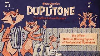 DupliTone Halftone Brushes by RetroSupply