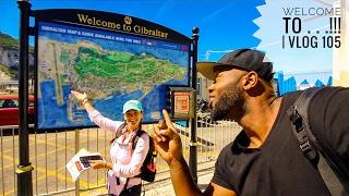 Welcome to GIBRALTAR!!!! Vlog 105    "You can see Africa from here!"