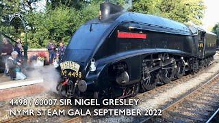 Sir Nigel Gresley at the NYMR September 2022