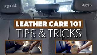 Leather Seat Care 101 - Easy Leather Care Tips & Tricks!