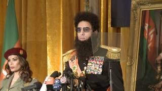 The Dictator discusses the 25 virgins he trusts