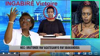 INGABIRE VICTOIRE AVUZE AMAGAMBO AKOMEYE NYUMA YUKO KOMISIYO ITANGAJE ABAKANDIDA BUJUJE IBISABWA!