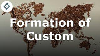 Formation of Custom | International Law