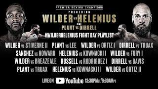 Wilder vs Helenius FIGHT DAY Playlist | #WilderHelenius