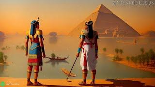 Ancient Egyptian Music For Sleep & River Ambience | Ancient Harp for sleep, meditation, study