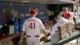 2008 Phillies: Brett Myers taken out for reliever, argues with Charlie Manuel (8.9.08)