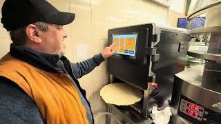 Machines made pizza. Pizza business getting much easier!