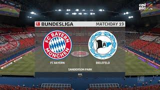 Fifa 21 4K F.C Bayern München vs D.S.C Arminia Bielefeld Bundesliga Match  / Gameplay