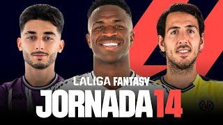 11 PROBABLES y RECOMENDACIONES en LALIGA FANTASY - JORNADA 14