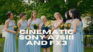 Sony A7SIII and FX3 || Cinematic Quebec Wedding