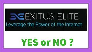 Exitus Elite Review - Legit System?