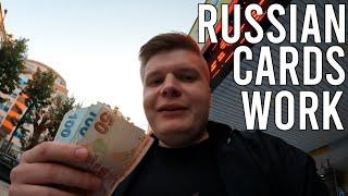 Using a Russian Card In Turkey To CASH OUT - Avoiding Sanctions