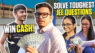 Can IITians Solve The TOUGHEST JEE Questions Ever?  Ft. Kanishk Priyadarshi