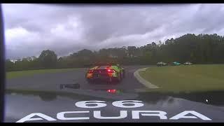 #66 Gradient Racing Acura IMSA VIR 2021 until crash