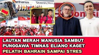  DISAMBUT BAK RAJA ASIA ‼️ Pelatih Bahrain sampai stres lihat atmosfernya? Eliano kaget bukan main?