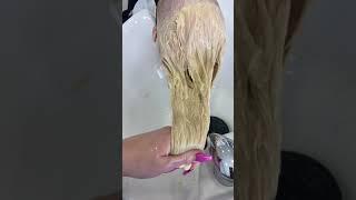 BLEACHING HAIR WARM? 