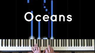 Oceans - Hillsong / Piano Cover + Sheet Music