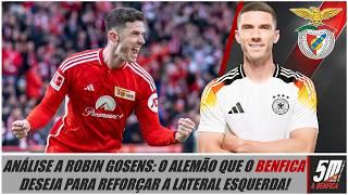 Análise a Robin Gosens: as razões para o Benfica estar interessado no lateral do Union Berlim!