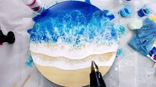 How To Make Ocean Waves In Resin (Voiceover)