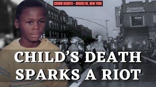 A Child's Last Moments Leads To Outrage And Rioting In Crown Heights - The  Story Of Gavin Cato