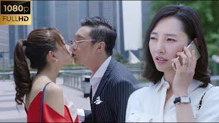 Movie! Her boyfriend said he was with colleagues at the studio, but was caught kissing the mistress
