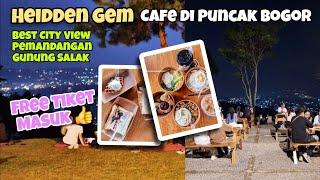 Cafe di Puncak Bogor yang Lagi Hits Pemandangan City View