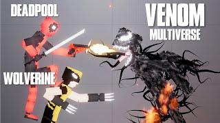 Deadpool & Wolverine vs Venom Multiverse