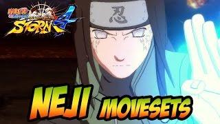 Naruto Ultimate Ninja Storm 1-4 - Neji Movesets [+DLC2]