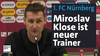 Miroslav Klose ist neuer Trainer des 1. FC Nürnberg | BR24