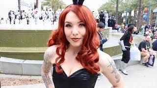 Hannah's Black Widow Avengers Bunny Cosplay at WonderCon 2018