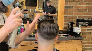 Classic Skin Fade & Pompadour Tutorial by MC Barber