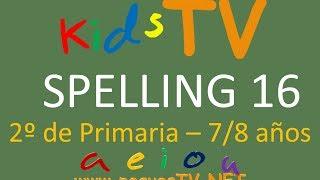 2º Primaria 6 y 7 años Spelling 16 pequesTV NET