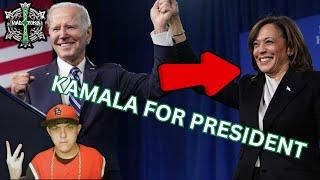 BIDEN DROPS OUT - MAD YOKE ENDORSES KAMALA