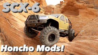 Axial SCX6 Honcho, Crawling with New Mods!