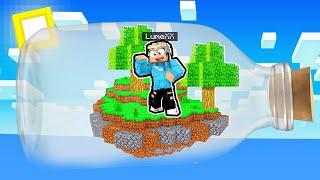 SKYBLOCK in EINER GLASFLASCHE  (EXTREM CHALLENGE) - Minecraft mit LumeXx