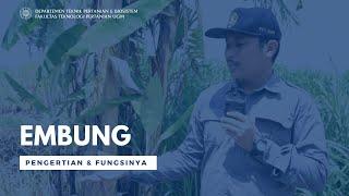 Embung : Pengertian & Fungsinya