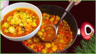 ​Mixed vegetable soup cleans the intestines, natural medicine for the stomach