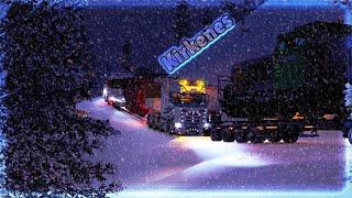 Extreme Death Road with Winter Mod & Heavy Cargo *Promods Kirkenes*