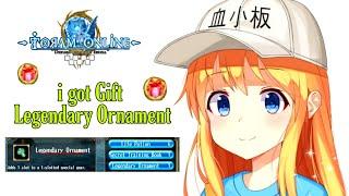 Toram Online i got Gift Legendary Ornament