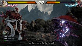 JINPACHI vs DEVIL KAZUYA: Tekken 5 vs Tekken 7 Story Boss Battle