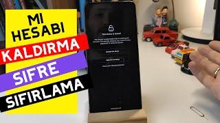 Xiaomi Mi Hesabı Kaldırma Şifre Sıfırlama Ücretsiz Yöntem