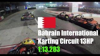 1:13.283 Lap Time at Bahrain International Karting Circuit 13HP