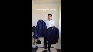 How to Style Corduroy