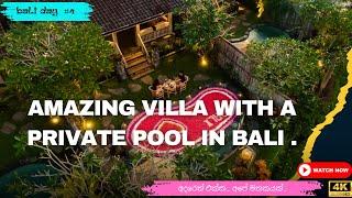 Amazing Villa with a private pool in Bali[